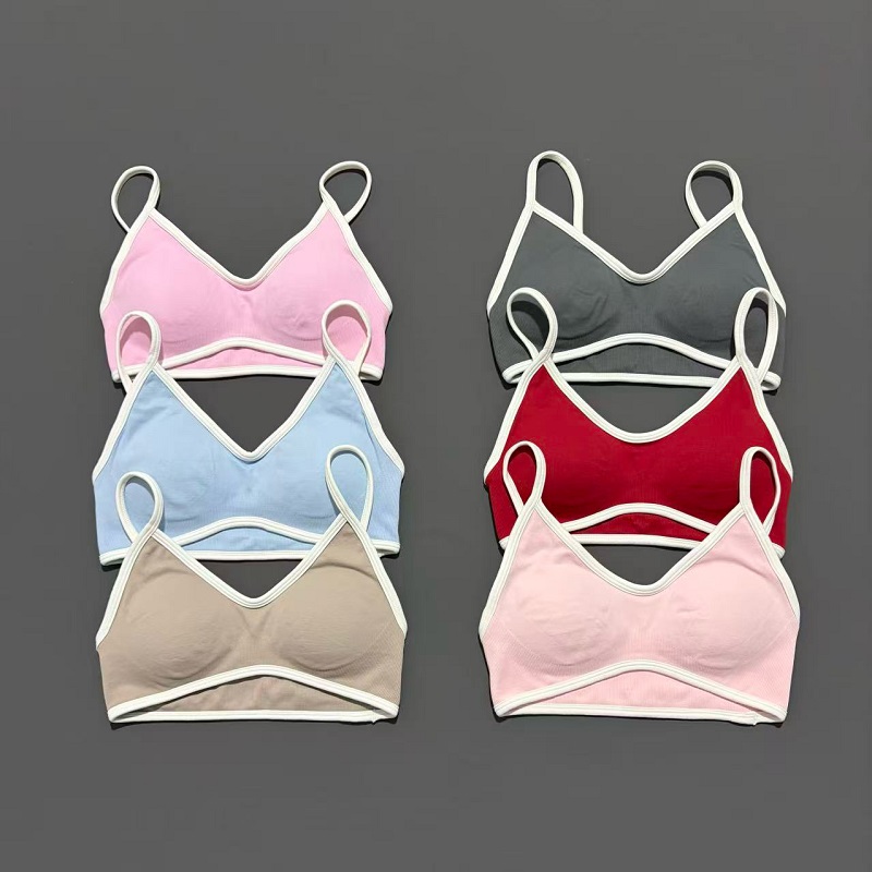 Women Sports Bra Adjustable Hi - Plunge Bra Push Up recension och pris