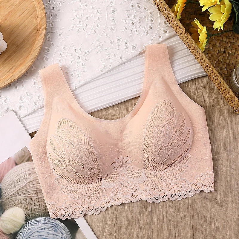 Breathable Latex Bra Seamless  - Sleep Bra Bralette recension och pris