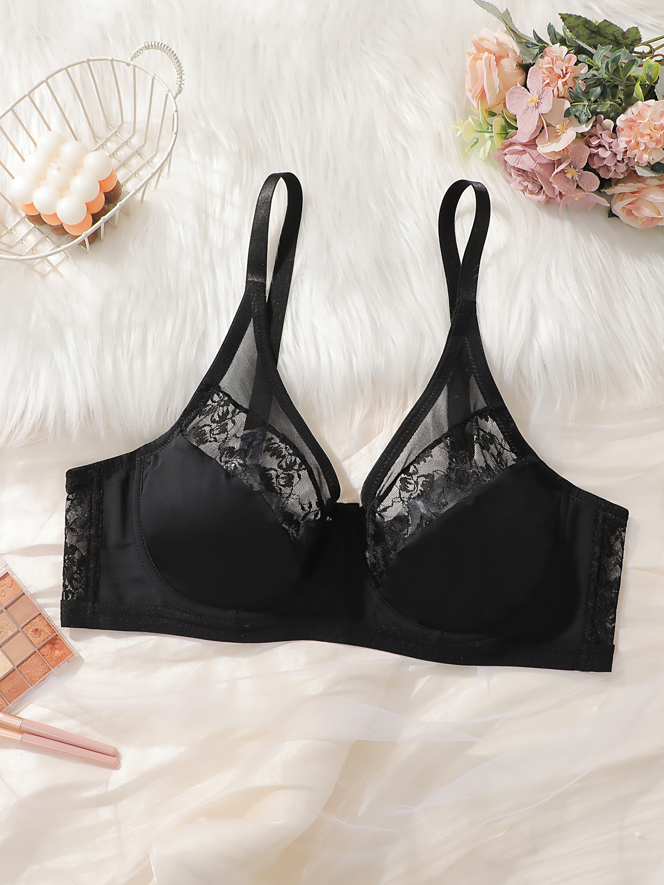 Plus Size Lace Minimizer Bra,  - Minimizer Bra Women recension och pris