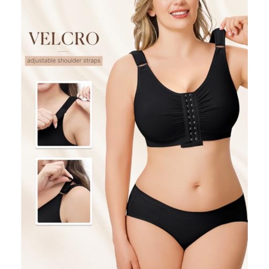 BRABIC Post Surgery Front Clos - Full Coverage Bra recension och pris