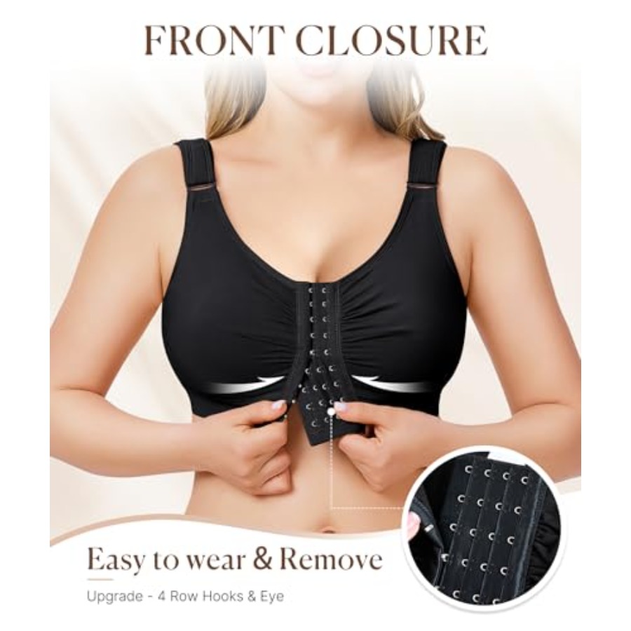 BRABIC Post Surgery Front Clos - Full Coverage Bra recension och pris