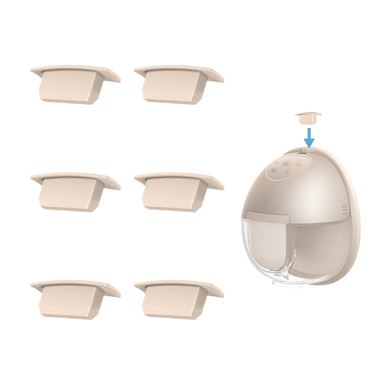 6pcs Replacement Spout Cap for - Nursing Bra Clip recension och pris
