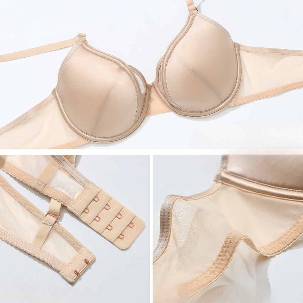 Front Closure Satin 3D Cup Bra - Convertible Bra Multiway recension och pris