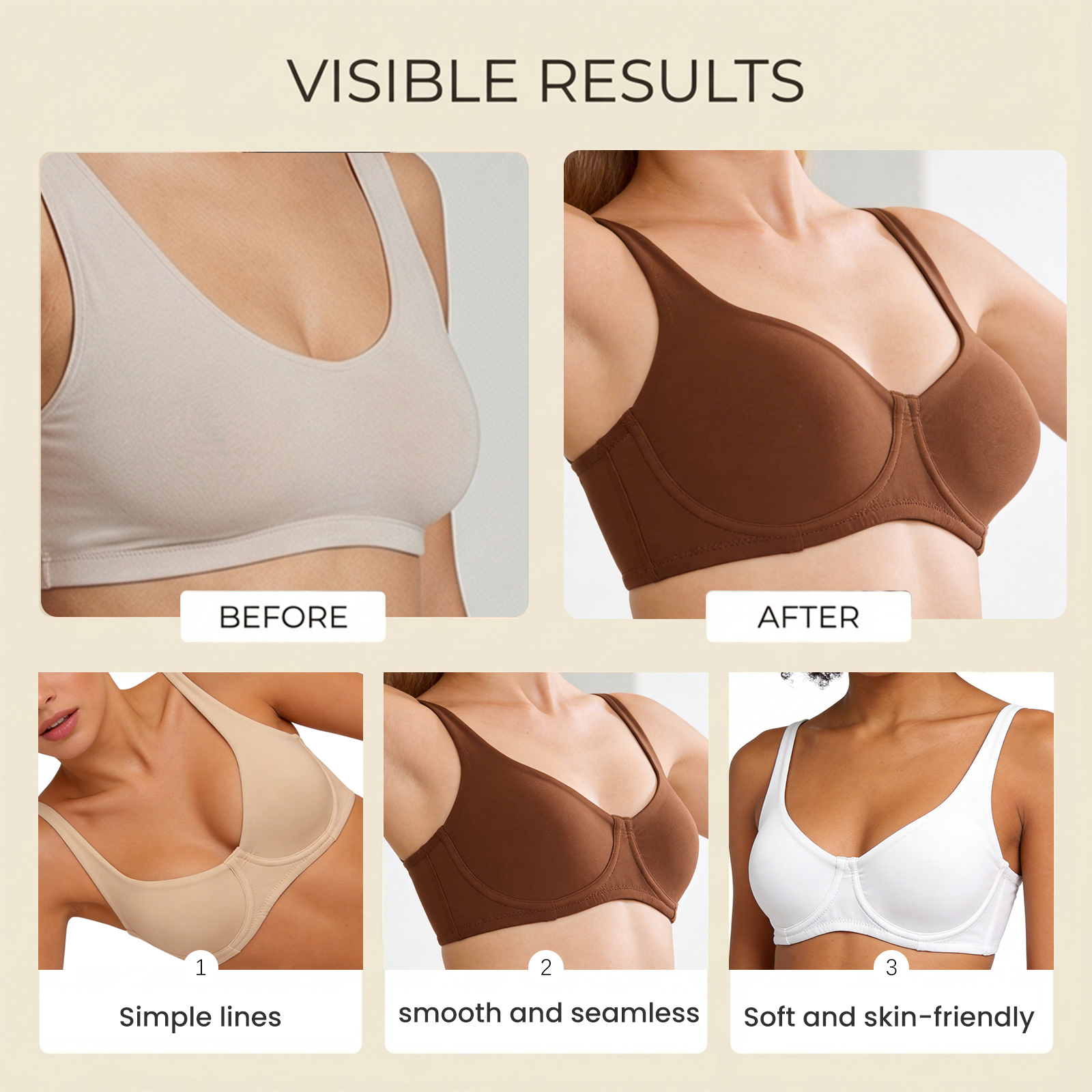 Women's Unlined Balconette Spo - Demi Bra Balconette recension och pris