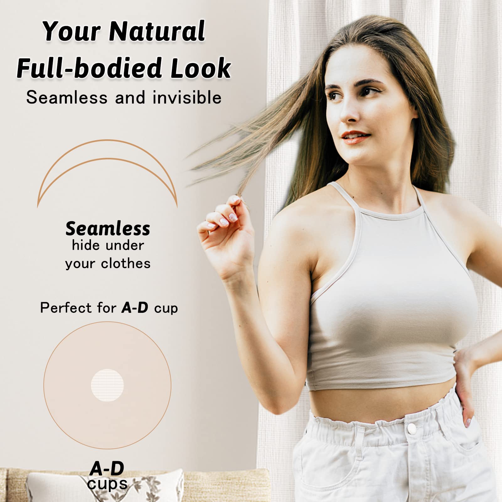 Invisible Adhesive Bra Silicon - Backless Bra Sticky recension och pris