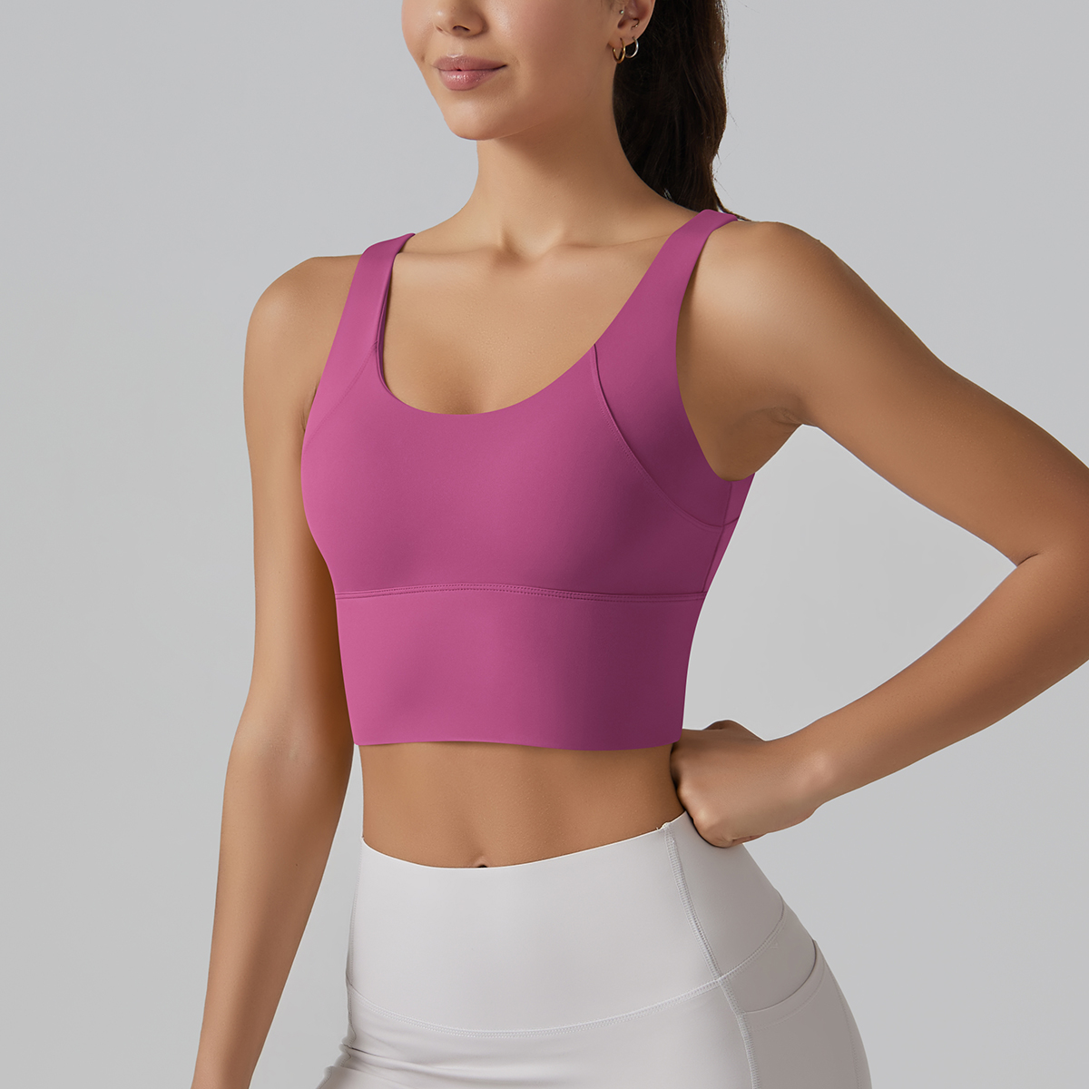 1PC New Yoga Tank Top Summer S - Plunge Bra Push Up recension och pris