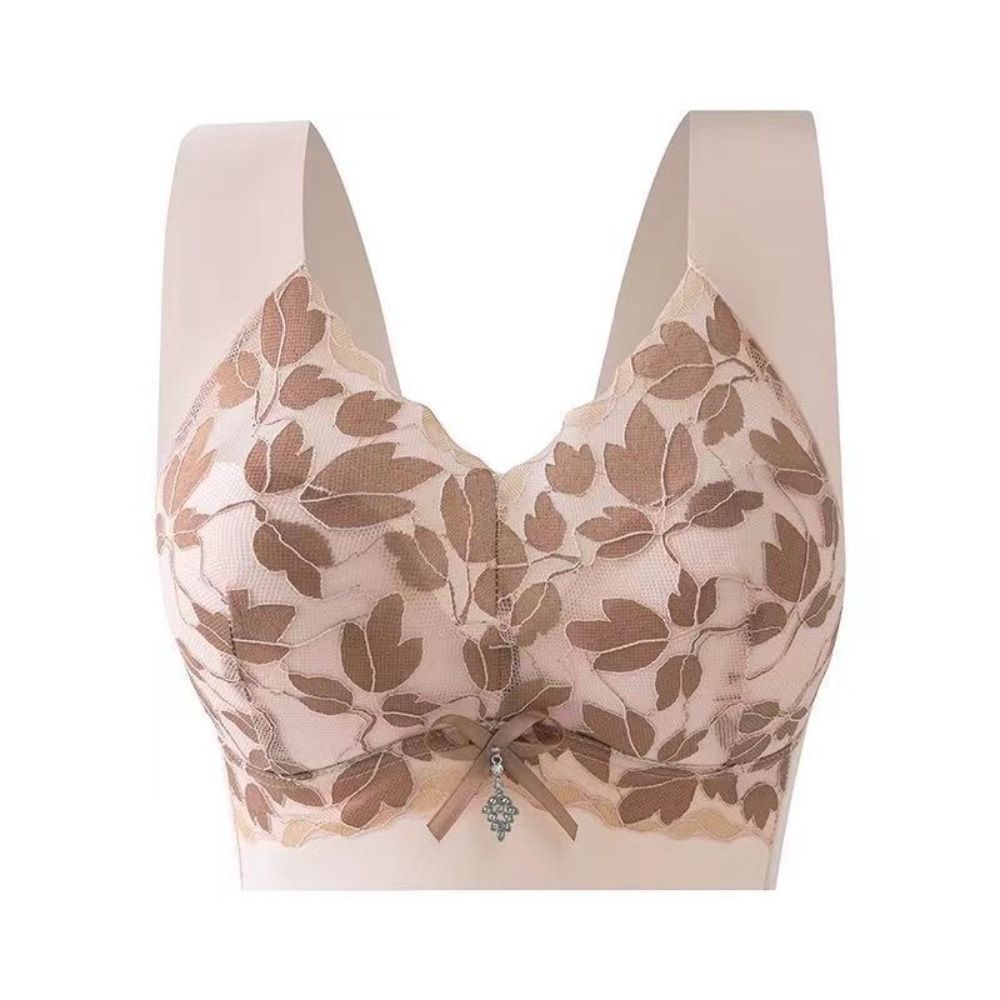 Comfortable Leaf Lace Deep V B - Wirefree Bra Comfort recension och pris