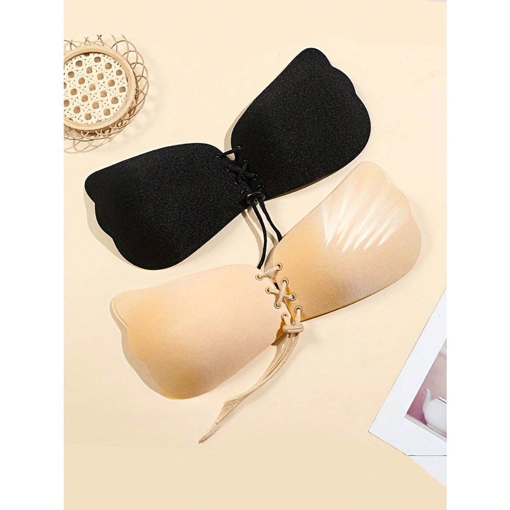 1/2pcs Wing-Shaped Adhesive Br - Push Up Bra Silicone recension och pris
