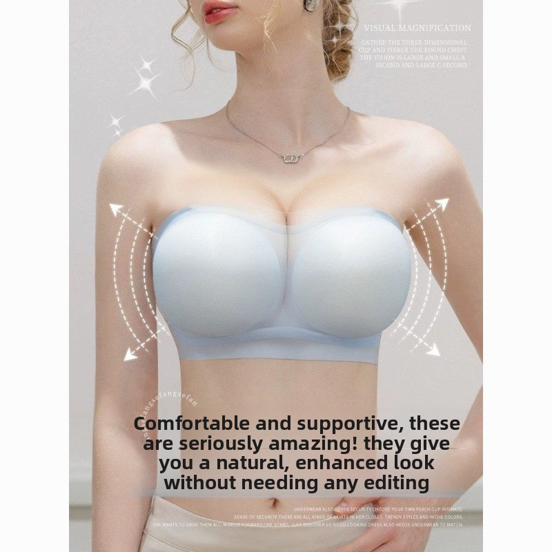 8CM Push Up Strapless Bra - Ic - Convertible Bra Multiway recension och pris