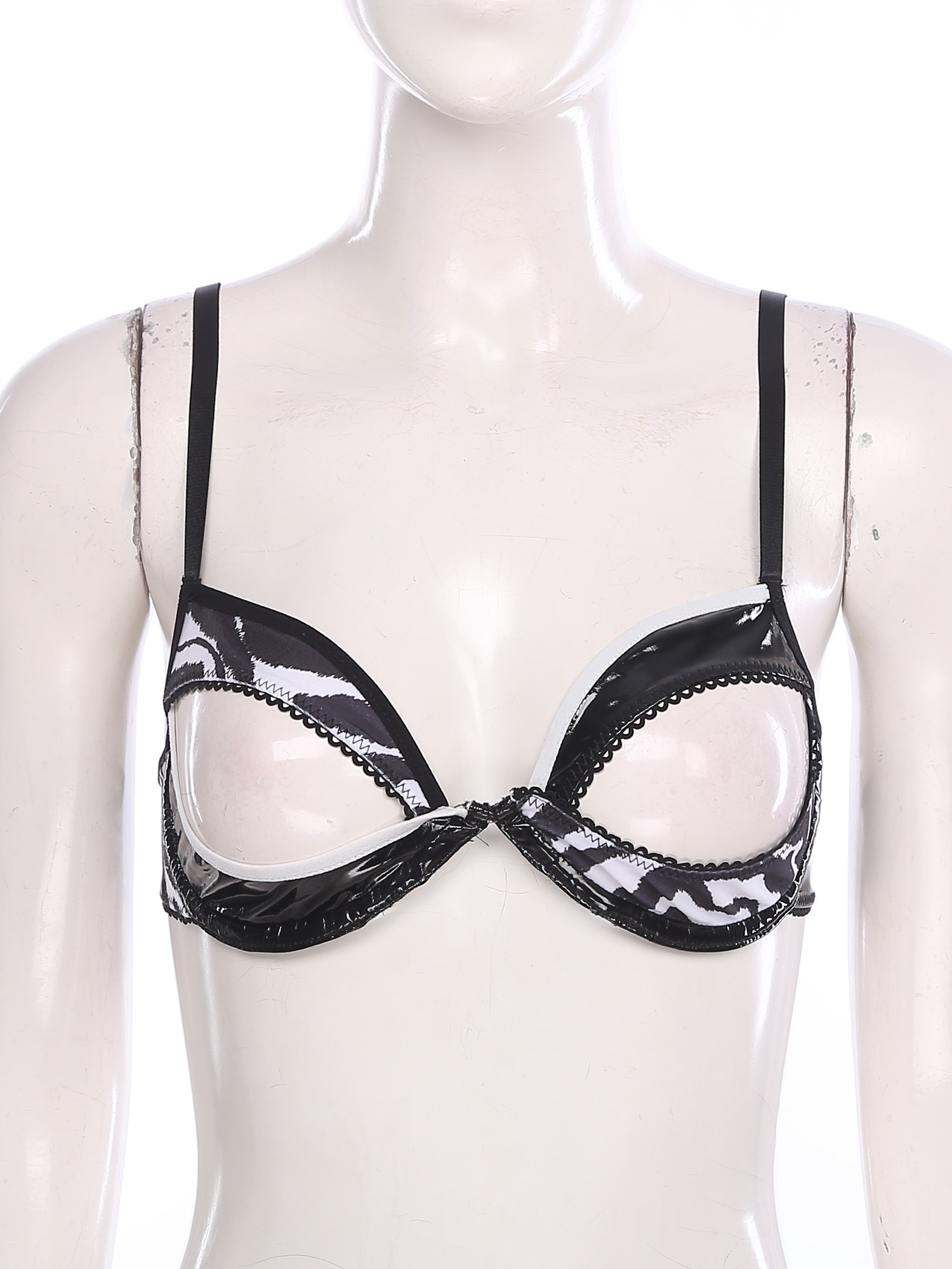 Womens Hollow Out Cup Bra Bral - Demi Bra Balconette recension och pris