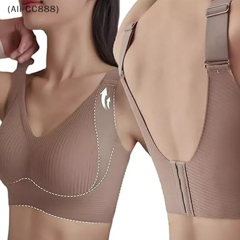 Anti-Sagging Nylon Full Cup De - Underwire Bra Padded recension och pris