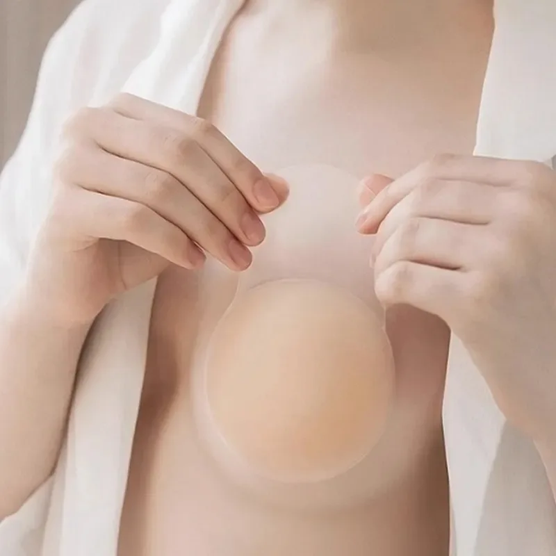 1Pairs Silicone Nipple Cover L - Push Up Bra Silicone recension och pris